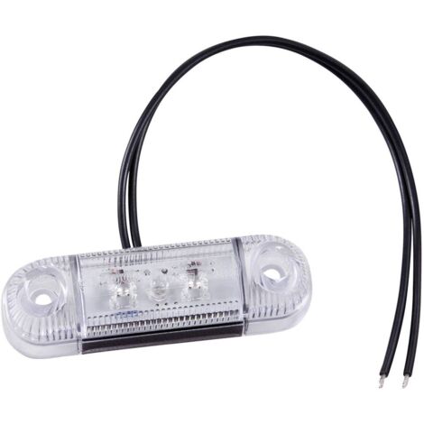 N/A Luce di ingombro laterale 12 V, 24 V SecoRüt Vetro trasparente (1/4)