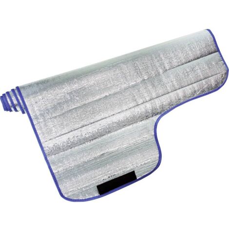 DINO Copertura vetri auto superficie in alluminio, oscuramento (L x A) 150 cm x 95 cm Automobile Alluminio (lucido) (1/3)