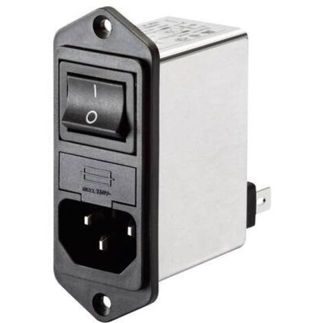 Schaffner FN 286-1-06 FN 286-1-06 Filtro di rete con interruttore , con connettore 250 V/AC 1 A 7.5 mH 1 pz. (1/2)