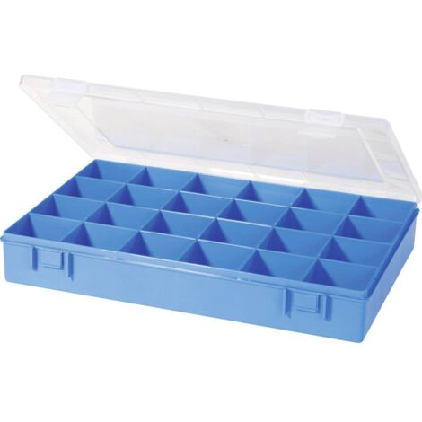 Scatola minuteria (L x L x A) 335 x 225 x 55 mm Hünersdorff Scomparti: 24 suddivisione fissa