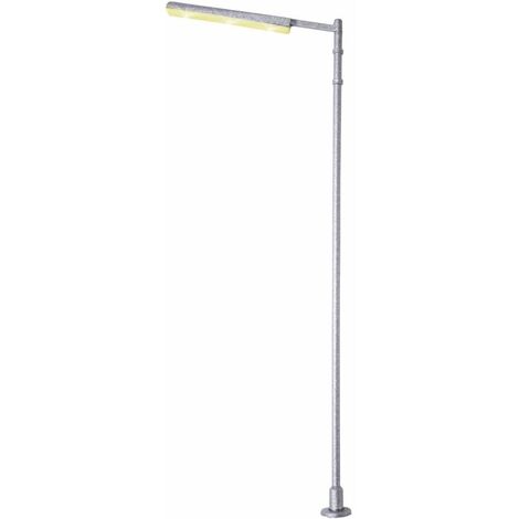 CSN Viessmann 6160 - H0 set 3 lampade da giardino nere - Lampioni