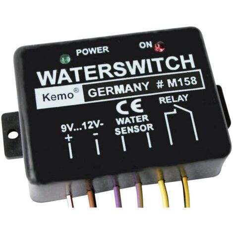 Kemo M158 Sensore acqua Componente sfuso 9 V/DC, 12 V/DC