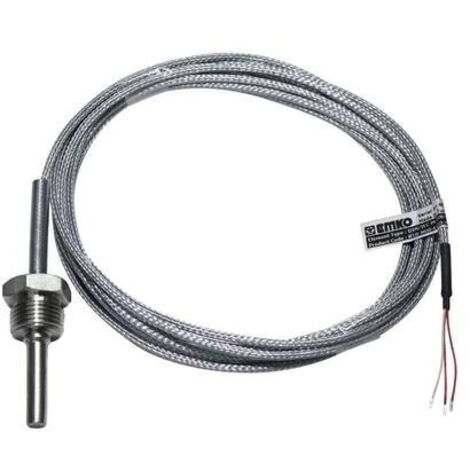 Emko Sensore di temperatura RTR-M08-L050-K04 Sensore tipo Pt100 Campo di misura temperatura-50 fino a +400 °C Lunghezza (1/2)