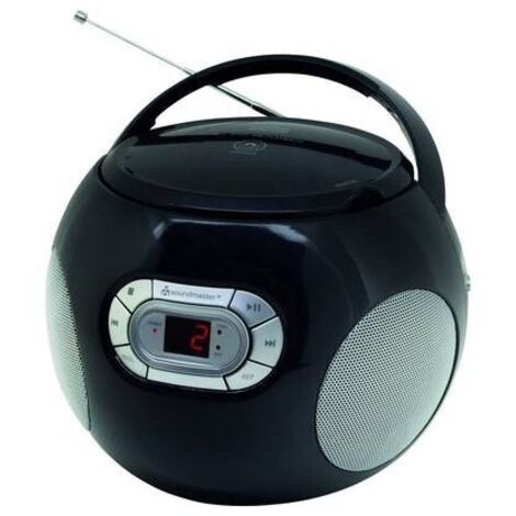 soundmaster SCD2120SW Radio CD FM AUX, CD Nero (1/2)