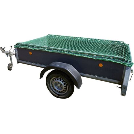 Rete da rimorchio con corda elastica verde 4x2,5 m PP | Leroy Merlin