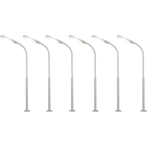Lampione stradale singola H0 Modello pronto, già assemblato Viessmann Modelltechnik 1 KIT