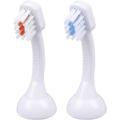 Testine per spazzolino da denti elettrico EmmiDent K2 Kids 2 pz. Bianco (1/2)