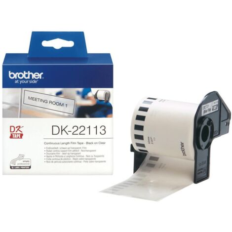 Brother DK-22113 Nastro Trasparente 6,2 cm x 15,2 m (1/4)