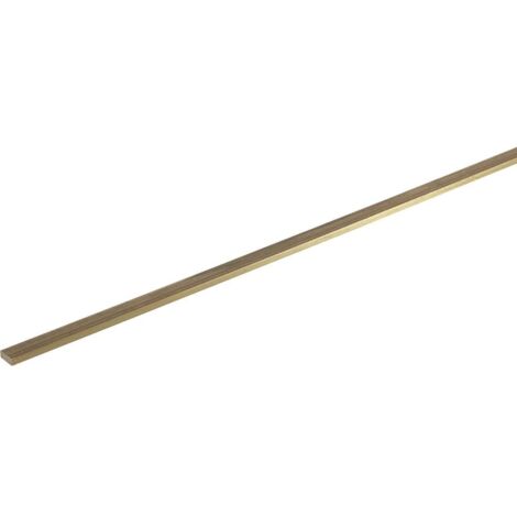 Barra In Ottone Piatto 12x8 Mm – Lunghezza 370 Mm, Profilo Ms58 (Made In Germany)