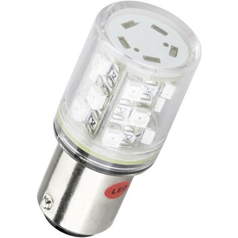 Barthelme 52162413 Lampadina LED Verde BA15d 230 V/AC 20 mA 6 lm (1/2)
