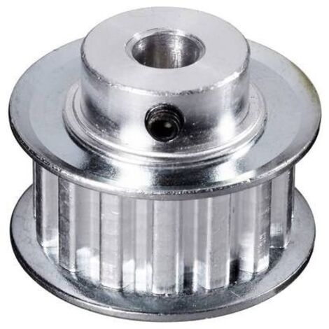 Puleggia Cinghia In Alluminio - Foro 6mm, Diametro Esterno 30mm, Per Trasmissione Meccanica