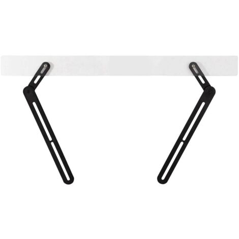 SpeaKa Professional Easy Supporto Soundbar Girevole Nero 1 Paio/a (1/5)