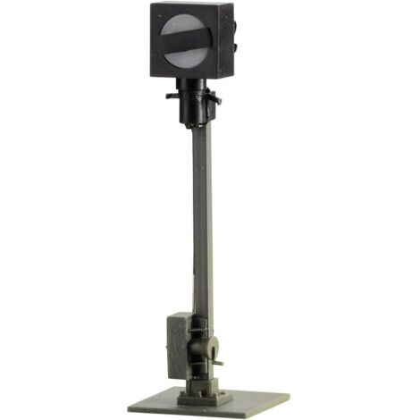 Viessmann 4417 N - Segnale Luminoso Di Blocco Di Sicurezza DB Per Modellismo Ferroviario, Scala N, Con 4 LED COB, Altezza 23mm, Alimentazione 12-16V - 4