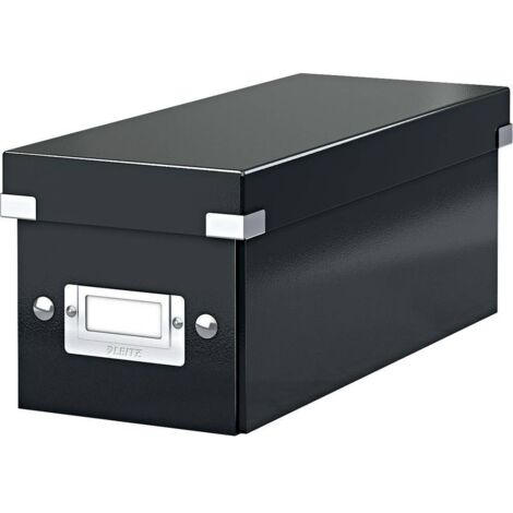 Leitz Click & Store scatola di immagazzinaggio nera per CD