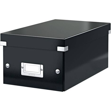 Busta per DVD Leitz 22 DVD Cartone laminato Nero 1 pz. (L x A x P) 19 x 13.5 x 32 cm 6042-00-95 (1/4)