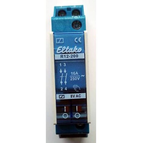 Relè Elettronico Eltako ER12DX-UC | 230V 16A | Commutazione Universale