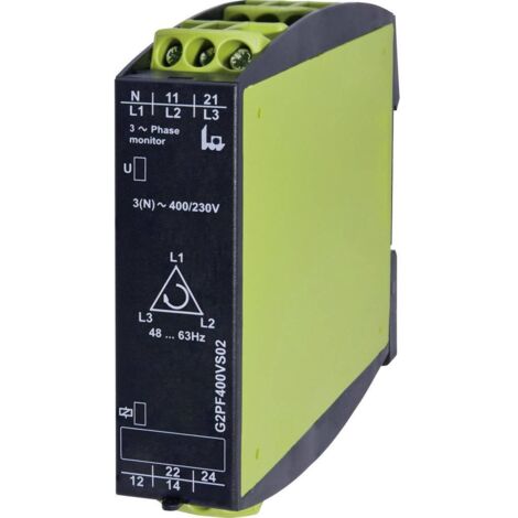 Relè di monitoraggio 2 scambi tele G2PF400VS02 1 pz. (1/3)