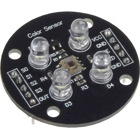 Scheda di sviluppo Arduino Colorimeter TCS3200 nero (1/3)