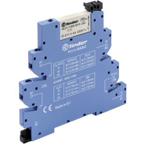 Finder 39.11.8.230.0060 Relè di accoppiamento 230 V/AC 6 A 1 scambio 1 pz. (1/5)