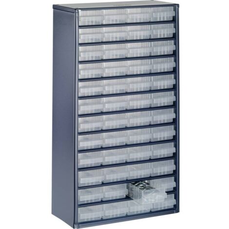 raaco 1248-01 Cassettiera (L x L x A) 306 x 150 x 552 mm Scomparti: 48 Contenuto 1 pz.