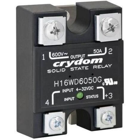 Crydom Relè a semiconduttore H16WD6090G 90 A Tens.comm.max: 660 V/AC Commutazione zero crossing 1 pz. (1/3)