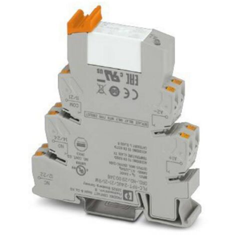 Modulo Rel&egrave; Phoenix Contact 2912277 PLC-RSP-24DC/21HC Per Guida DIN 24VDC 10A