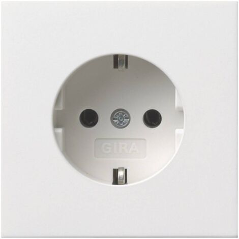 Gira 78013 Interruttore A Muro Bianco, 2 Moduli, Per Impianto Da Esterno In Serie Aufputz