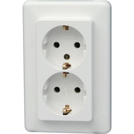 Prolunga Elettrica 20 Metri Esterno - Cavo Con Presa Schuko Maschio/Femmina | Cavo Arancione Per Giardino, Cantieri - Foto 1