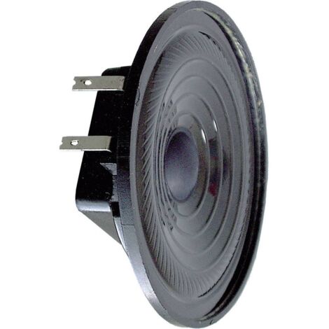 Visaton K 64 WP - 8 Ohm 2.5 pollici 6.4 cm Mini altoparlante 2 W 8 Ω Nero Membrana in plastica