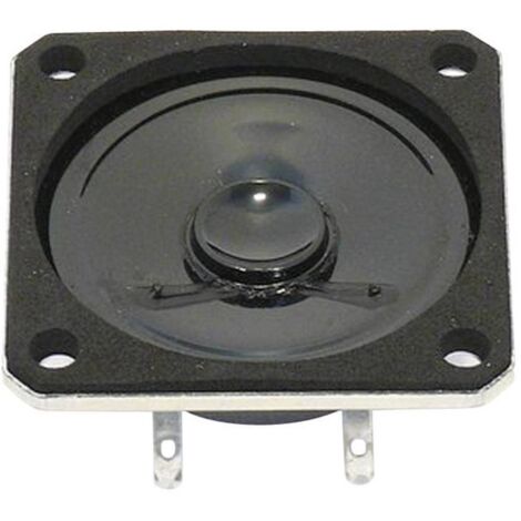 Visaton K 50 SQ - 8 Ohm 2 pollici 5 cm Mini altoparlante 2 W 8 Ω Nero Membrana in plastica (1/2)
