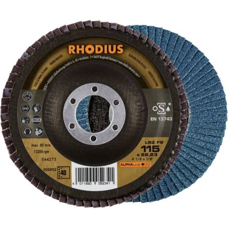 Rhodius 211082 XT70 BOX Disco di taglio dritto 115 mm 10 pz