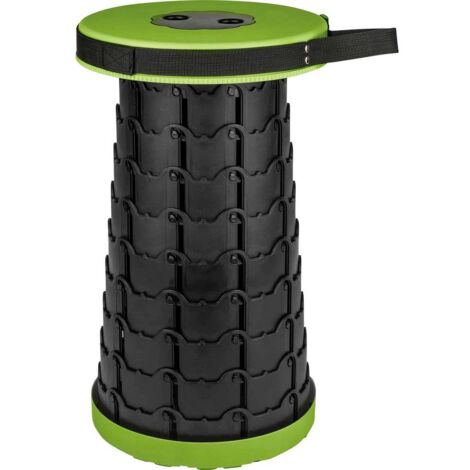 Zeller 13030 - Sgabello pieghevole, in plastica, grigio, certificato