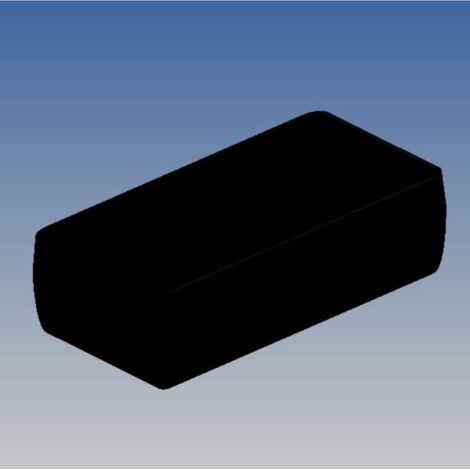 Contenitore Linguale Dentale Universale &ndash; Base In Rete, Ortodonzia, 2,0/1,2 Mm