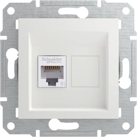 Schneider Electric Presa dati RJ45 Asfora Bianco (RAL 9003) EPH4770121D 1 pz. (1/5)