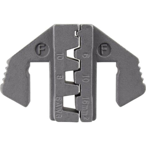 TOOLCRAFT PLE-0F Matrice di crimpaggio Boccola 6 fino a 16 mm² Adatto per marchio (Pinze):TOOLCRAFT PZ-500