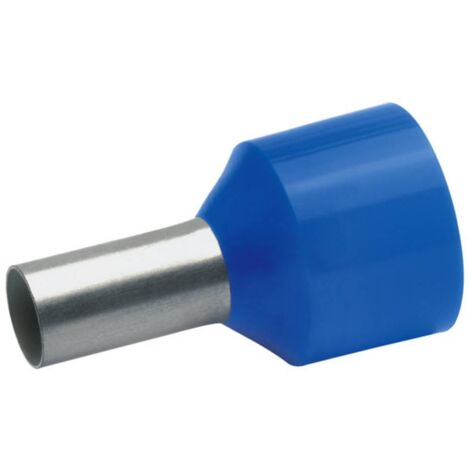 Klauke 43712 Capocorda 16 mm² Parzialmente isolato Blu 100 pz. (1/2)