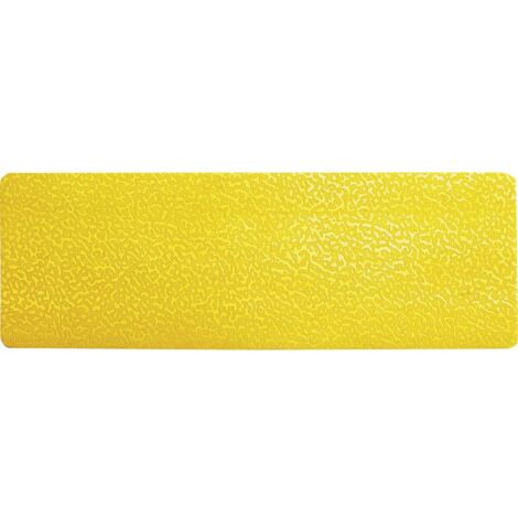 Durable 170304 - Segnaletica da Pavimento Forma a Striscia, Confezione da 10 Pezzi, Giallo (1/5)