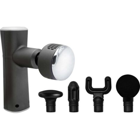 Lifenaxx LX-041 Massaggiatore Nero, Argento (opaco) (1/5)