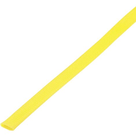 TRU COMPONENTS 1572540 CBBOX2028-YL GUAINA INTRECCIATA GIALLO PET 20 FINO A 28 MM 5 M (1/2)
