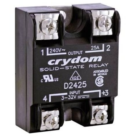 Crydom Relè a semiconduttore HD48125 125 A Tens.comm.max: 530 V/AC Commutazione zero crossing 1 pz. (1/3)