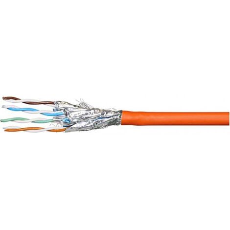 Kathrein 215500001 Cavo di rete CAT 7a S/FTP 4 x 2 x 0.258 mm² Arancione 250 m (1/3)