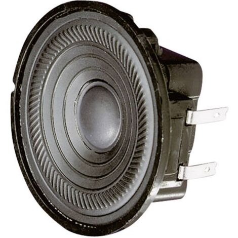 Visaton K 50 WP - 8 Ohm 2 pollici 5 cm Mini altoparlante 2 W 8 Ω Nero Membrana in plastica, Resistente all'umidità, Res (1/4)