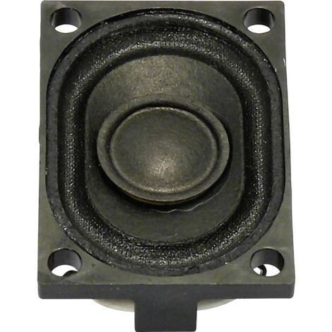 Visaton K 28.40 - 8 Ohm 1.6 pollici 4 cm Mini altoparlante 2 W 8 Ω Ovale, Membrana in plastica (1/2)