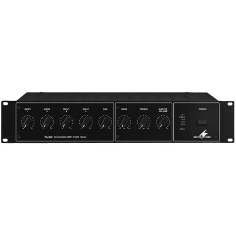 Monacor PA-900 Amplificatore PA 120 W