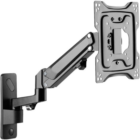 Supporto monitor Digitus 17-43 per montaggio a parete 100x100 23kg inclinabile/girevole Nero [DA-90428] (1/5)