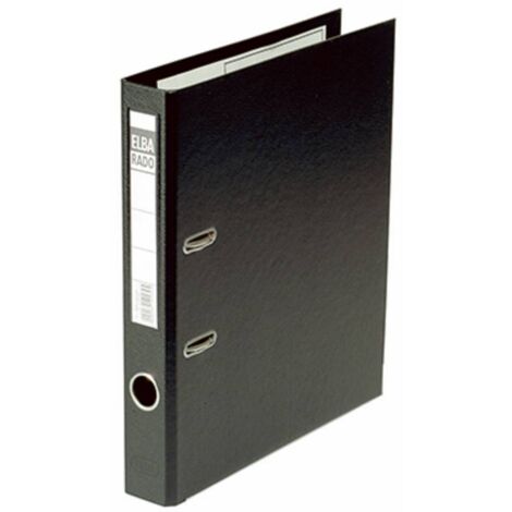 Elba Raccoglitore Rado Plast DIN A4 Larghezza dorso: 50 mm Nero 2 archetti 100022624 (1/4)