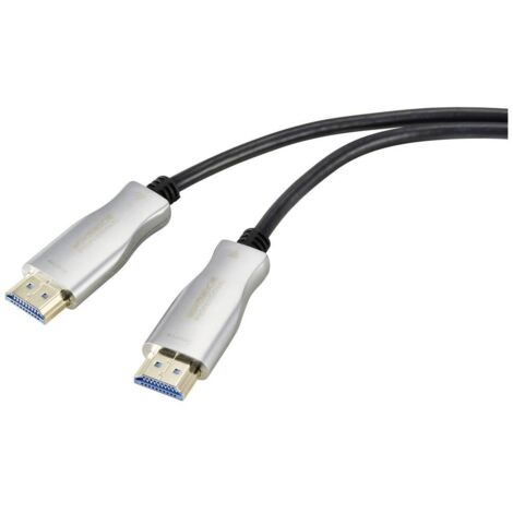 SpeaKa Professional HDMI Cavo Spina HDMI-A, Spina HDMI-A 30.00 m Nero SP-9019352 UHD 4K,, Schermato Cavo HDMI (1/5)