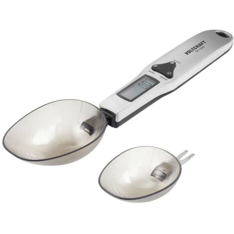 VOLTCRAFT SP-500 Bilancia a cucchiaio Portata max. 500 g Risoluzione 0.1 g acciaio inox (1/5)