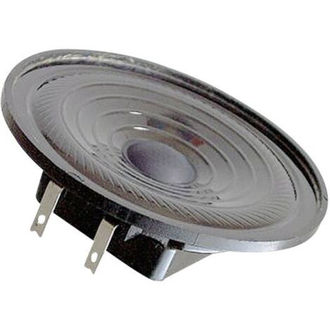 Visaton K 64 WP - 50 Ohm 2.5 pollici 6.4 cm Mini altoparlante 2 W 50 Ω Nero Membrana in plastica (1/2)