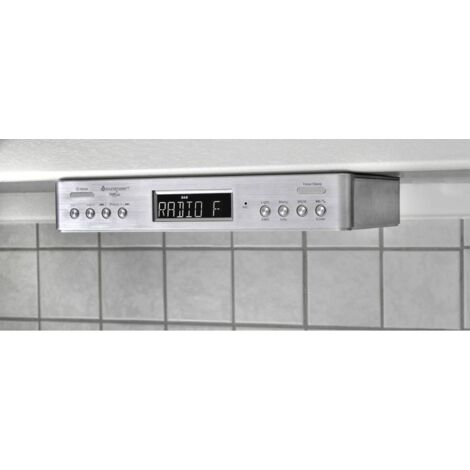 soundmaster UR2045SI Radio da cucina DAB+, FM Bluetooth Vivavoce Argento